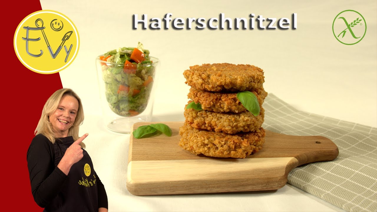 Glutenfreie und pikante Haferschnitzel - einfach nur lecker und schnell zubereitet!