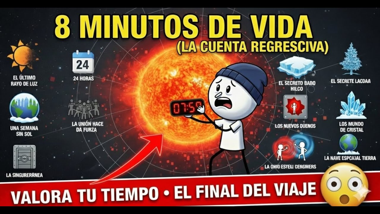 ¿Qué pasaría si el Sol se apagara AHORA? 8 Minutos de Vida