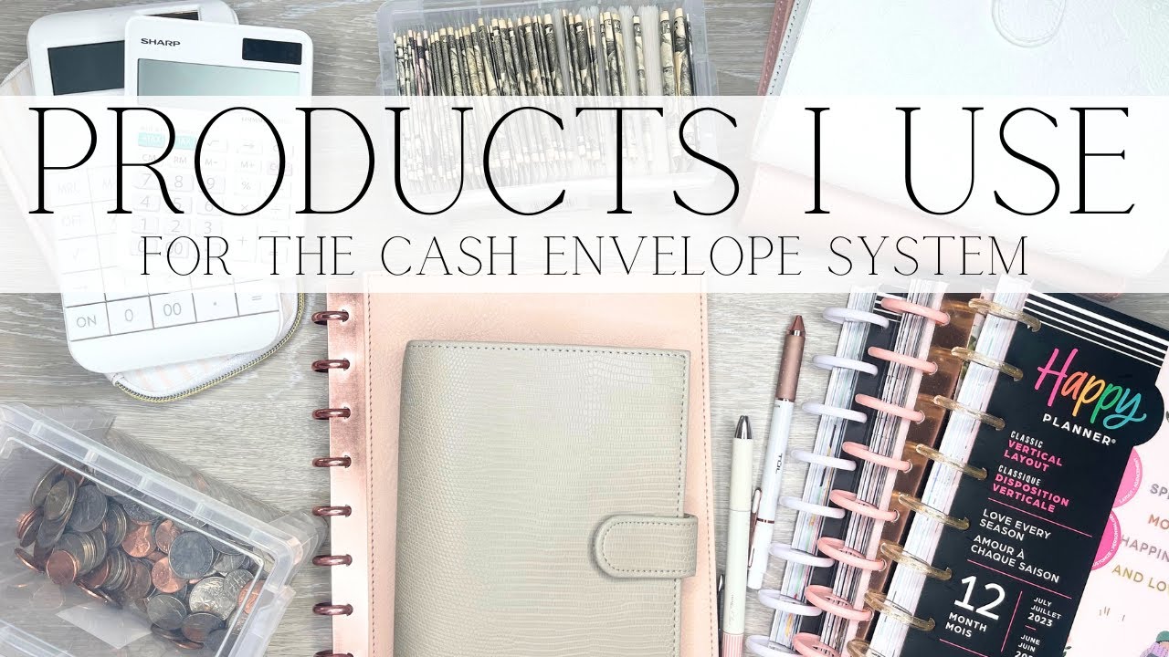 Products & Tools I Use For the Cash Envelope System | My Favorite Items to Use For Cash Stuffing