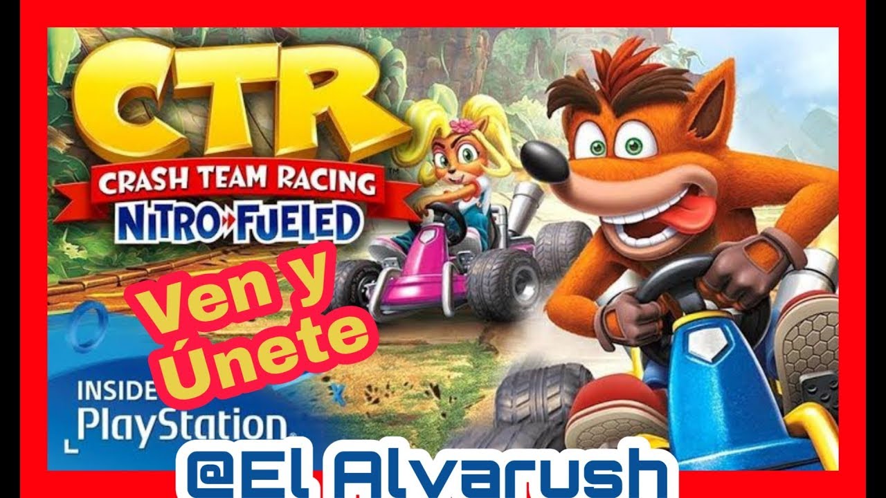 🏆✔️#CrashTeam Racing Nitro Fueled  ALVARUSH VS SUBS