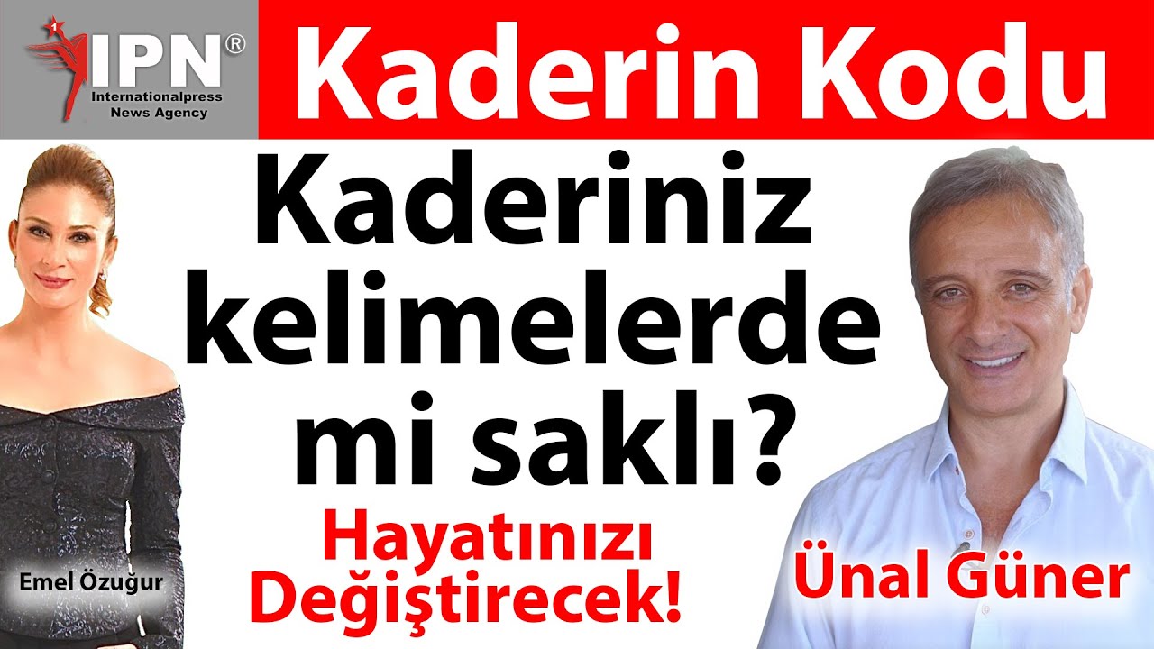 Kaderiniz kelimelerde mi saklı? | Hayatınızı Değiştirecek! | &Uuml;nal G&uuml;ner | Kaderin Kodu | mistisizm