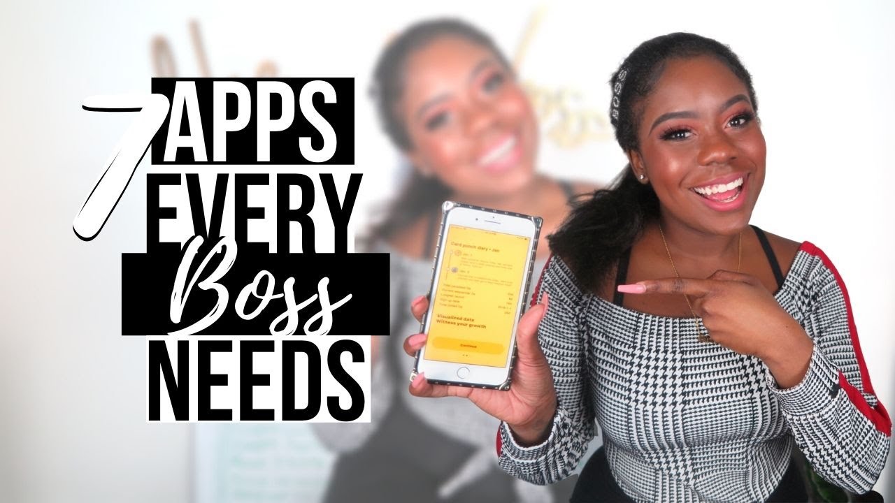 7 PRODUCTIVITY APPS EVERY BOSS NEEDS | TOOLS FOR BUSINESS OWNERS
