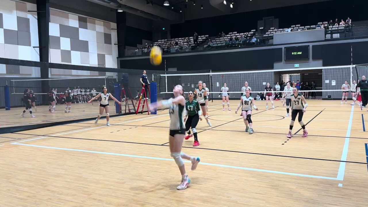 Niagara Game 1 London Fire Wild 25-15 Set 1