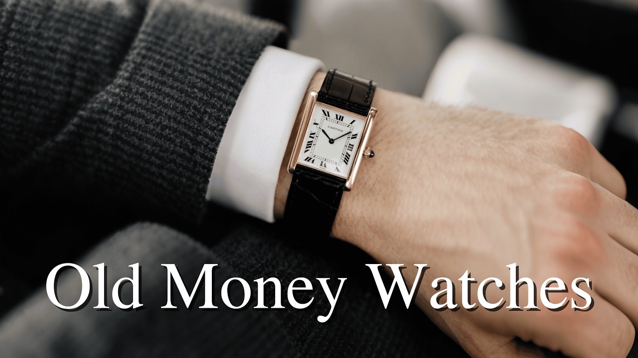 5 Watches for an Old Money Aesthetic | Timeless Men's Style