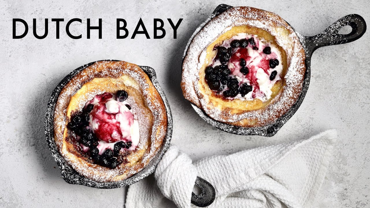 DUTCH BABY RECIPE | German pancakes