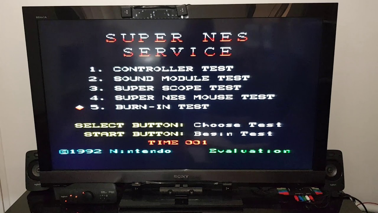 [Nintendo] Tester votre SNES SFC SN avec la Burn-In Test Cartridge