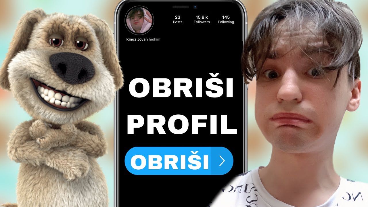 TALKING BEN KONTOLIŠE MOJ INSTAGRAM PROFIL 😱