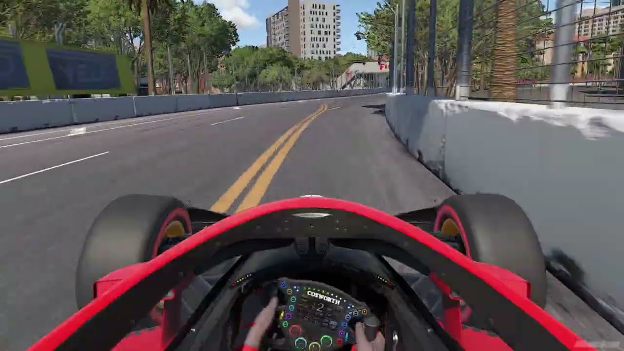 iRacing - Dallara IR18 Hotlaps at St. Pete