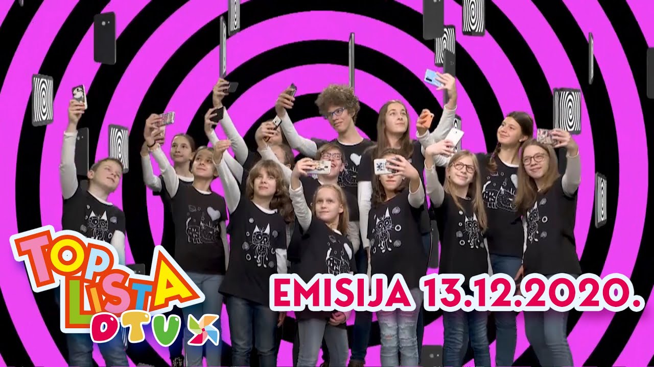 TOP LISTA DJEČJE TELEVIZIJE 13.12.2020.