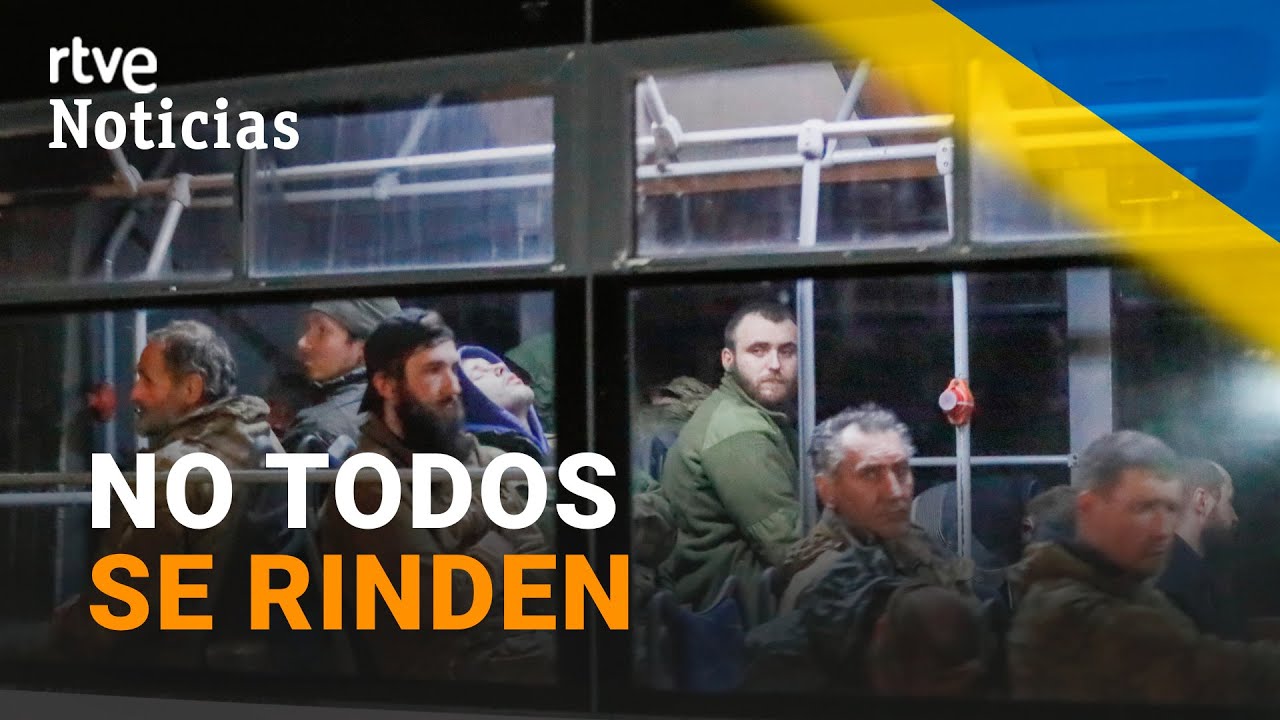 GUERRA UCRANIA: Los LÍDERES del BATALLÓN AZOV RESISTEN en la ACERÍA de AZOVSTAL | RTVE Noticias