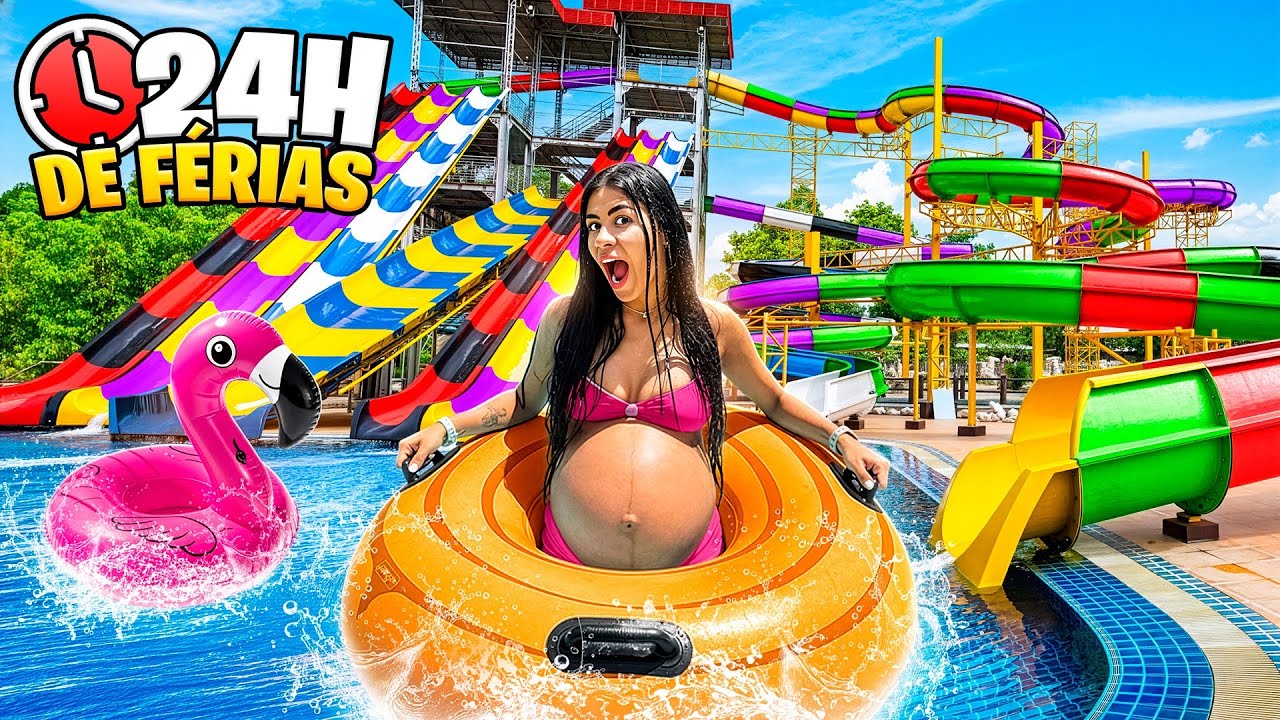 PASSEI 24 HORAS DE FÉRIAS GRÁVIDA *consegui?  