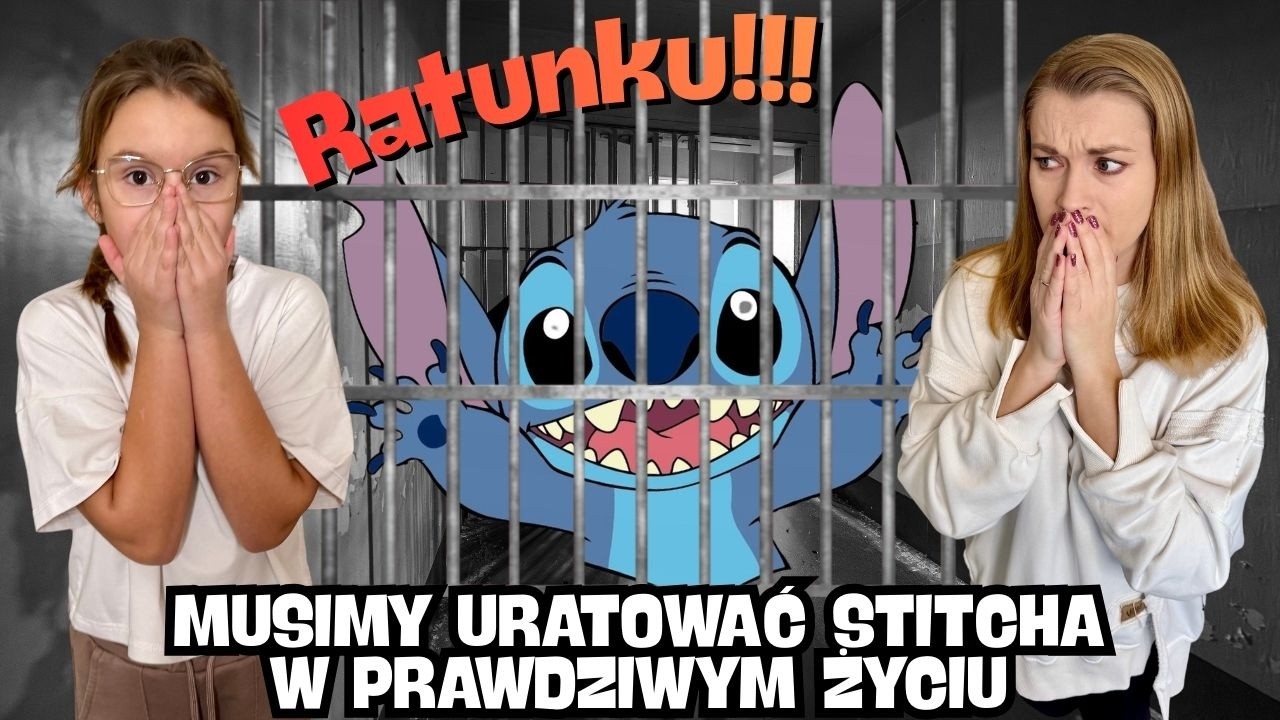 Stitch utknął w prawdziwym życiu😱 Musimy go uwolnić💖