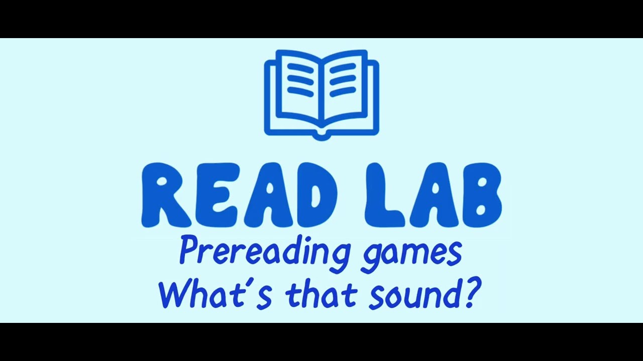 Read Lab Pre-Reading Skills for Kids: What&rsquo;s That Sound? (End Sounds) #learntoread #phonics
