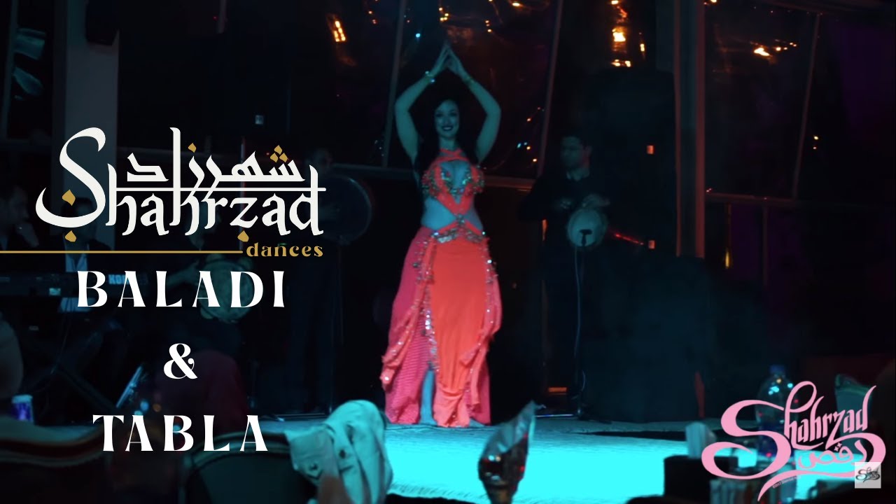Shahrzad performing baladi and tabla live show | Shahrzad Belly Dance