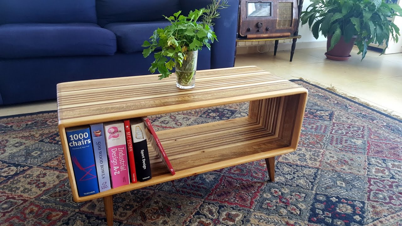 Making A Coffe Table from scraps, Box Joints