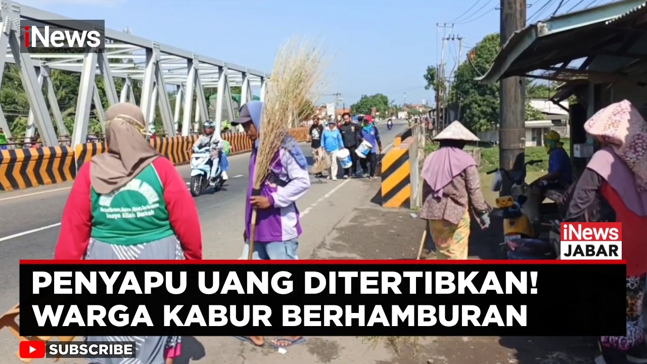 Bahayakan Pemudik! Polisi Bubarkan Penyapu Uang di Pantura Indramayu | iNews Jabar