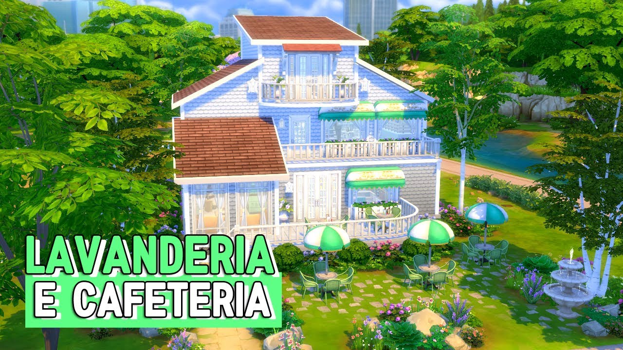 LAVANDERIA E CAFETERIA | Constru&ccedil;&atilde;o | The Sims 4