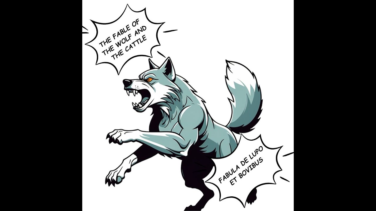 The Fable of The Wolf and the Cattle in Latin and English