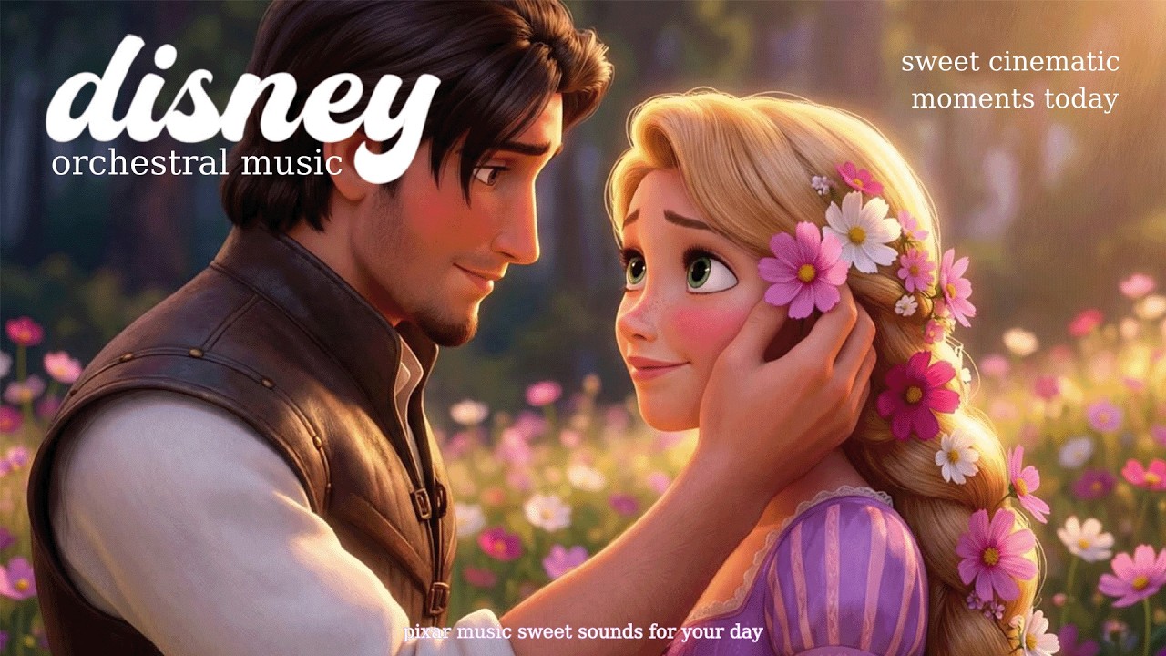 Запутанная в цветах музыка с оркестром Disney 🌼 прекрасная музыка для волшебной связи
