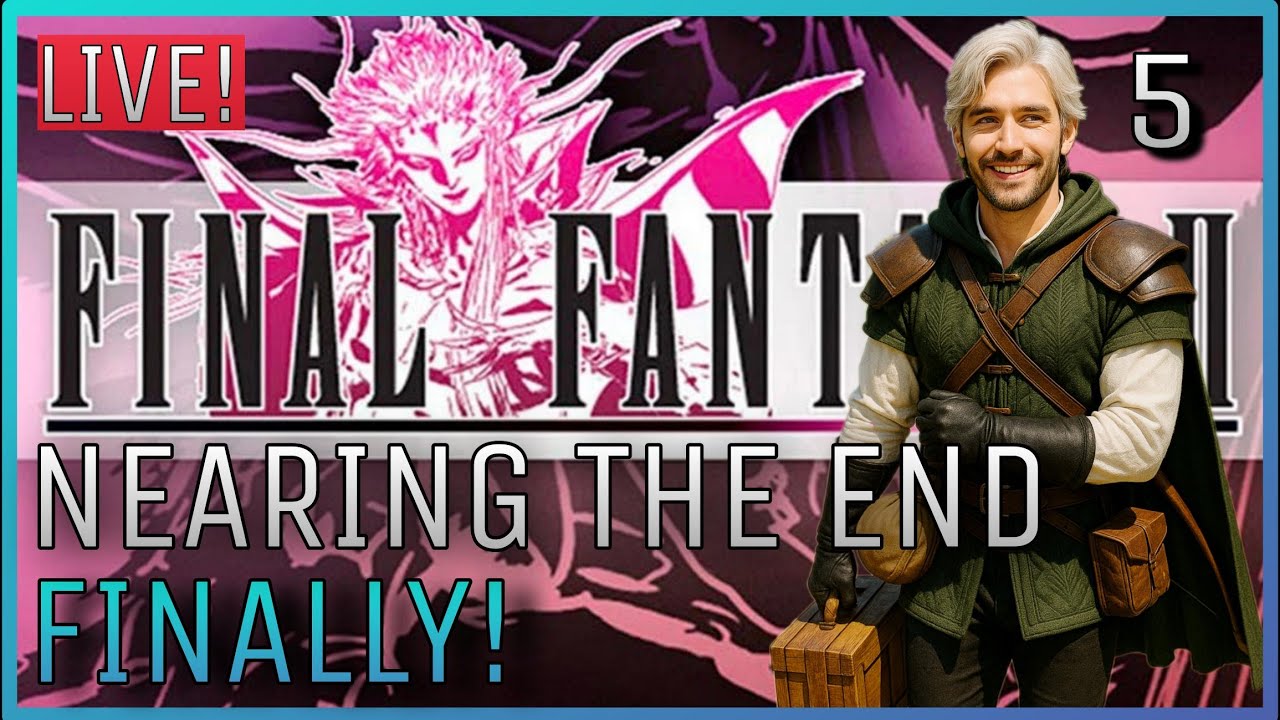 🔴 Vertical Stream - Playing Every Final Fantasy: II Pixel remaster Nearing The END!? (Portrait)