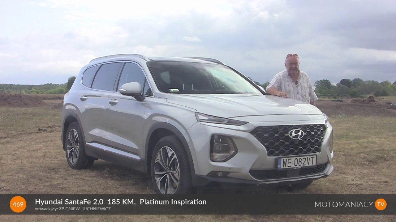 Hyundai SantaFe 2,0 185 KM | test, prezentacja, prezentacja,| motomaniacy.tv +220