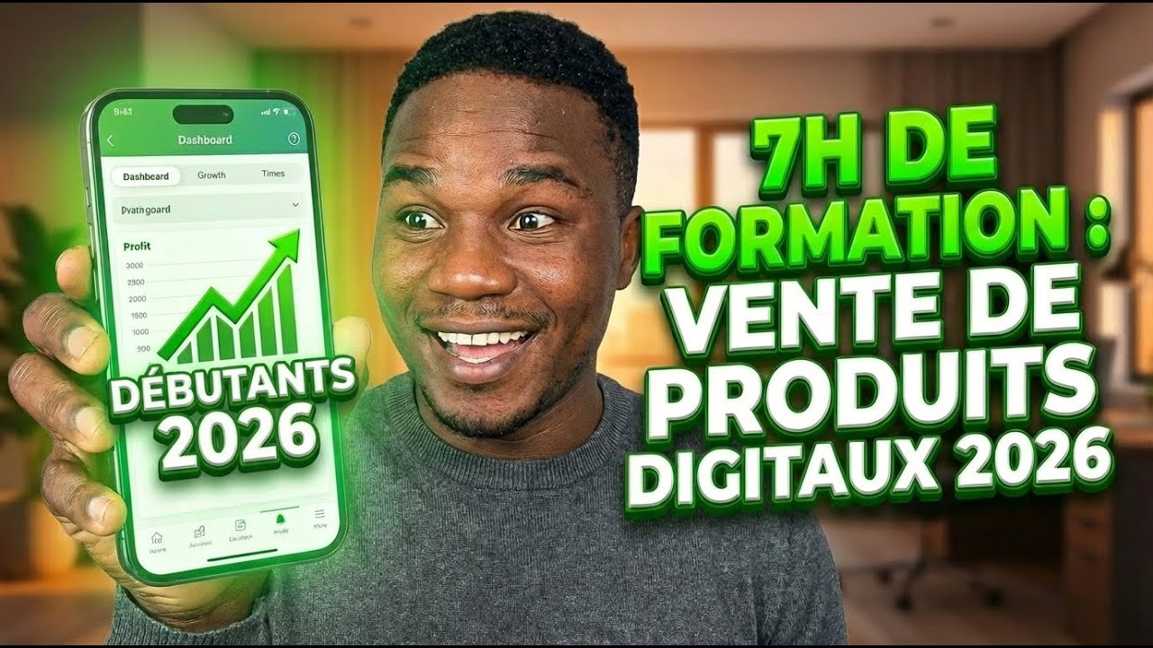 Formation gratuite 2026 : 7h pour ma&icirc;triser la vente de produits digitaux (D&eacute;butants)