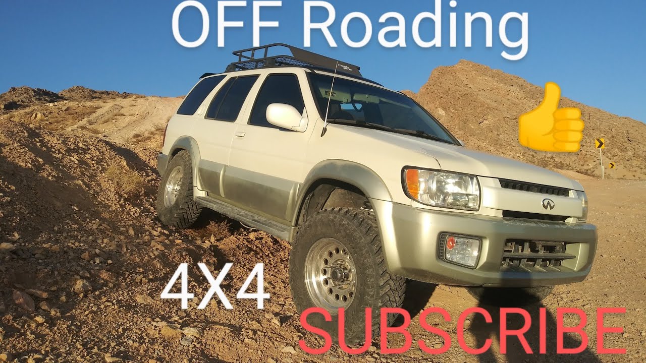 Nissan Pathfinder (QX4) off road.