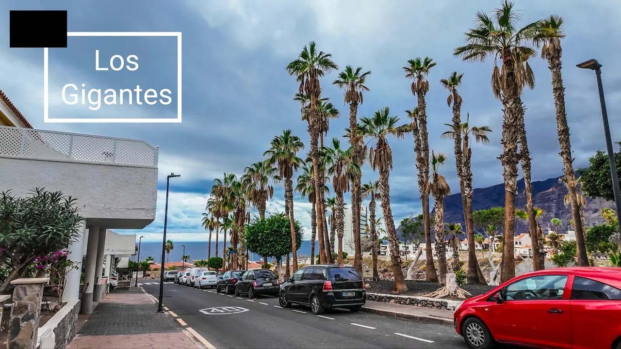 Acantilados de Los Gigantes, Tenerife! A walking tour of the magnificent Spanish resort town | 4K