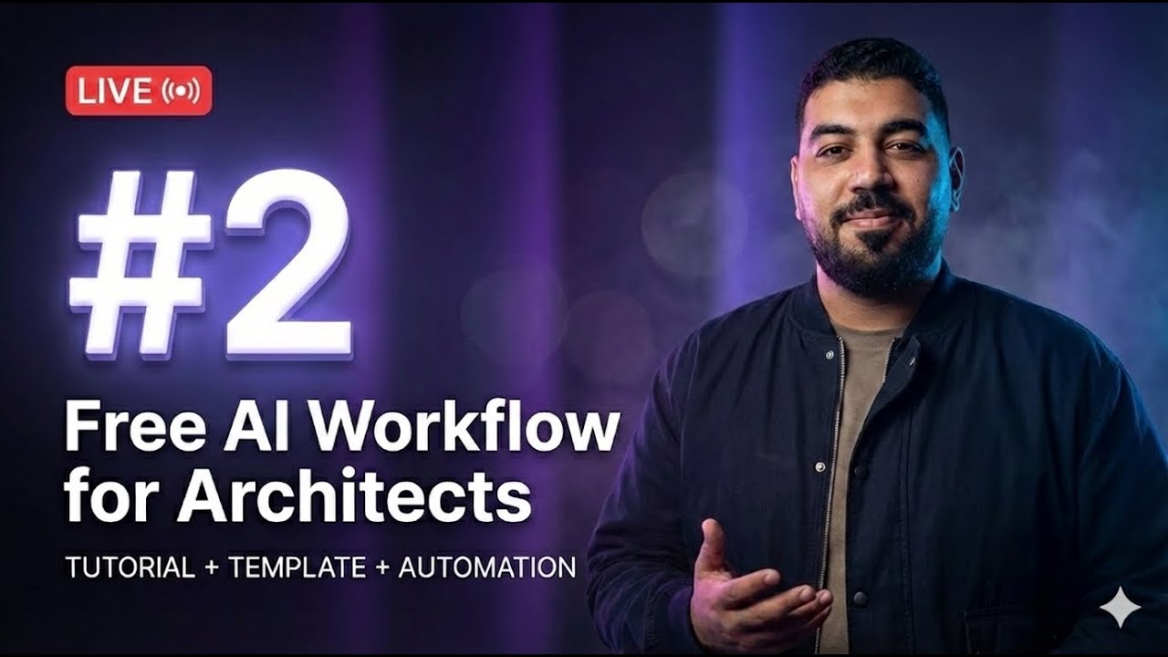 Sketch to Full Architectural Design with AI | تصميم معماري كامل بالذكاء الاصطناعي