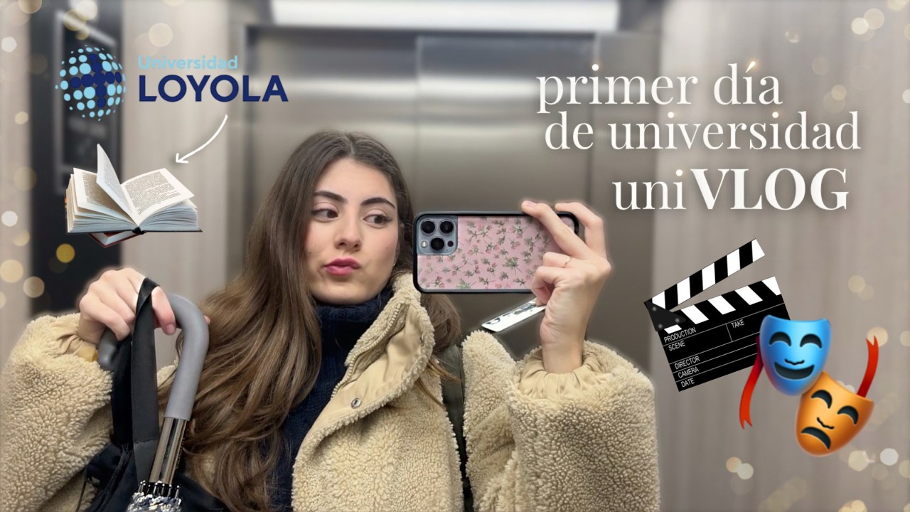 📓 uniVLOG: Primer día de UNIVERSIDAD 🌱🖇️ 26' edition | universidad LOYOLA 🩵