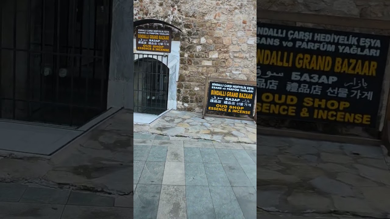 Antalya sabah erken sessiz ve sakin yürüyüş 