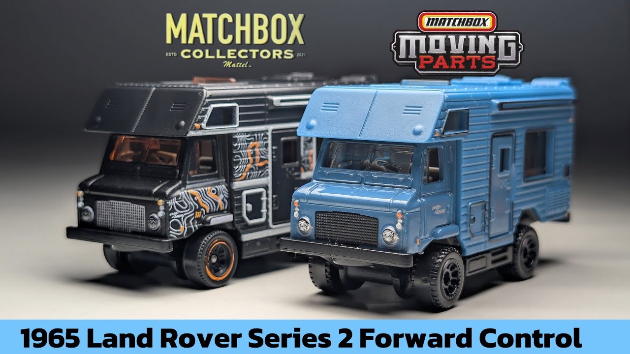 Land Rover Series 2 Forward Control 1965 года — сравнение коллекционных моделей Matchbox и Matchb...