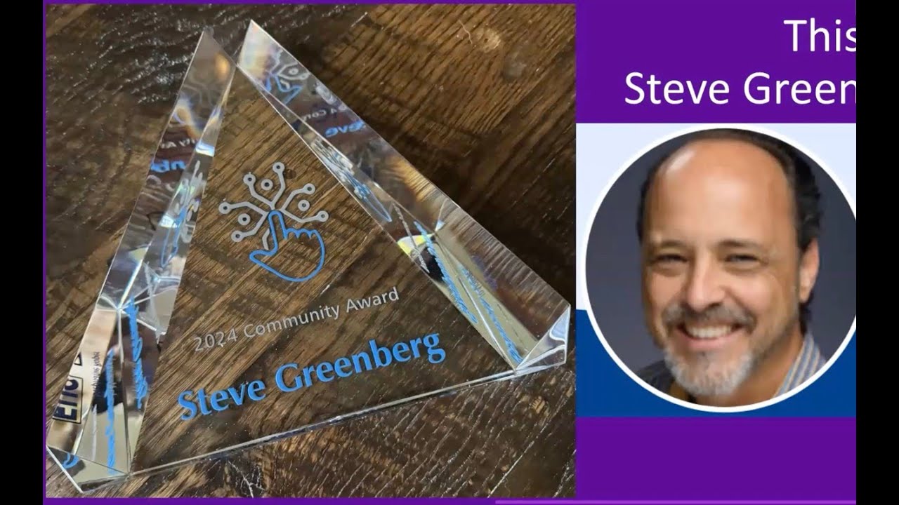 2025 Community Award Winner - Steve Greenberg