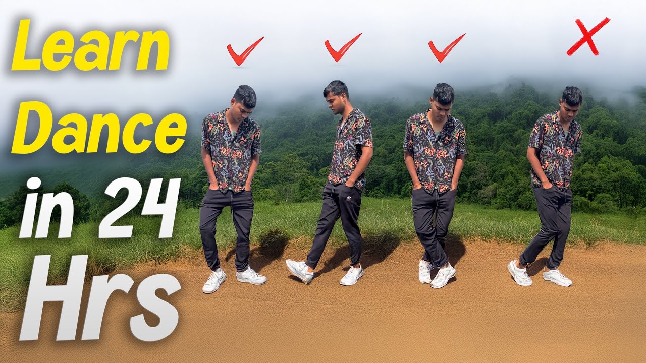 “I Learned 5 Dance Steps in 24 Hours Challenge” 