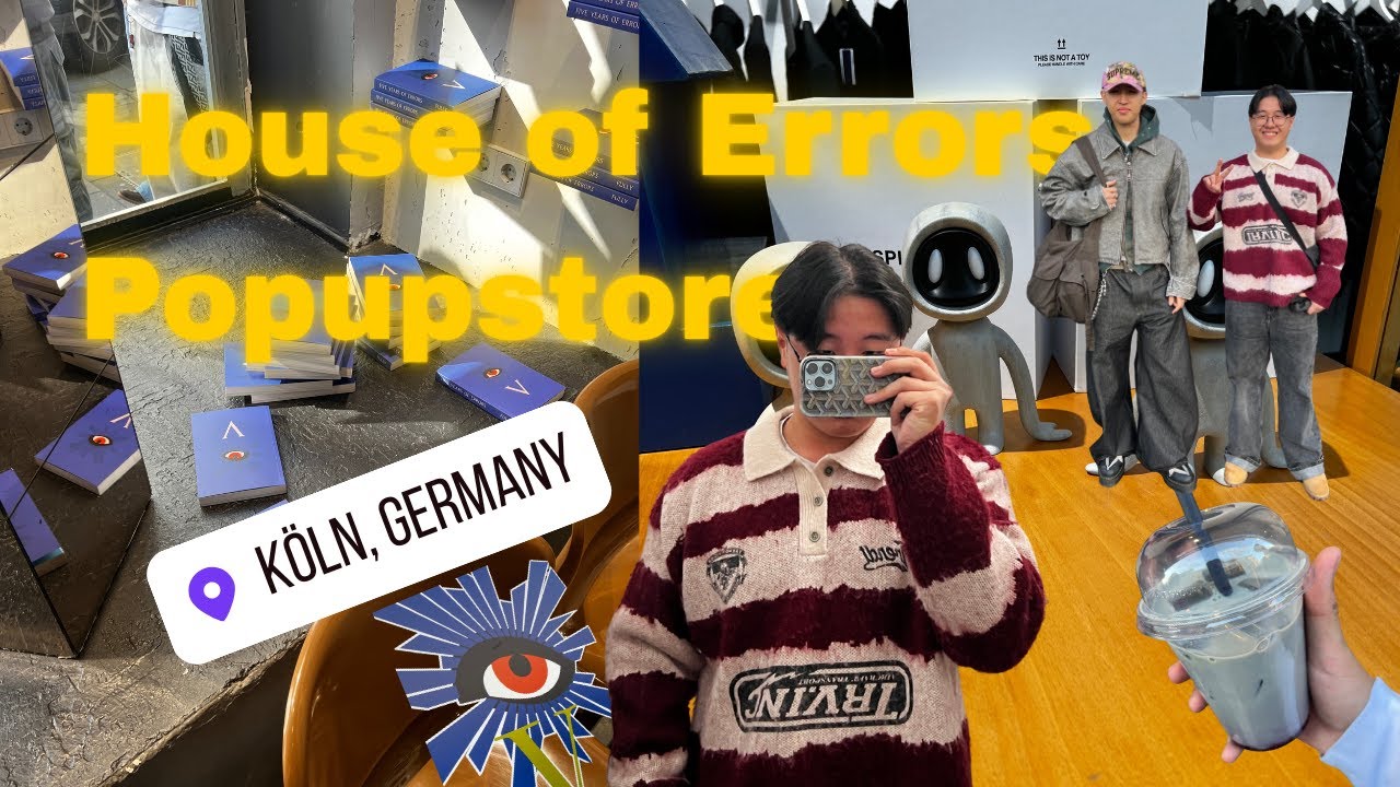 HOUSE OF ERRORS | 🛍️ Köln Shopping Vlog #4 | Tonysarchive