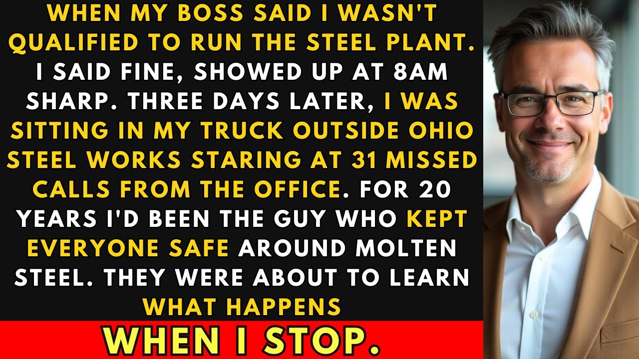 They Said I Wasn't 'Qualified' to Run the Plant… So I Let Them See What Happens Without Me