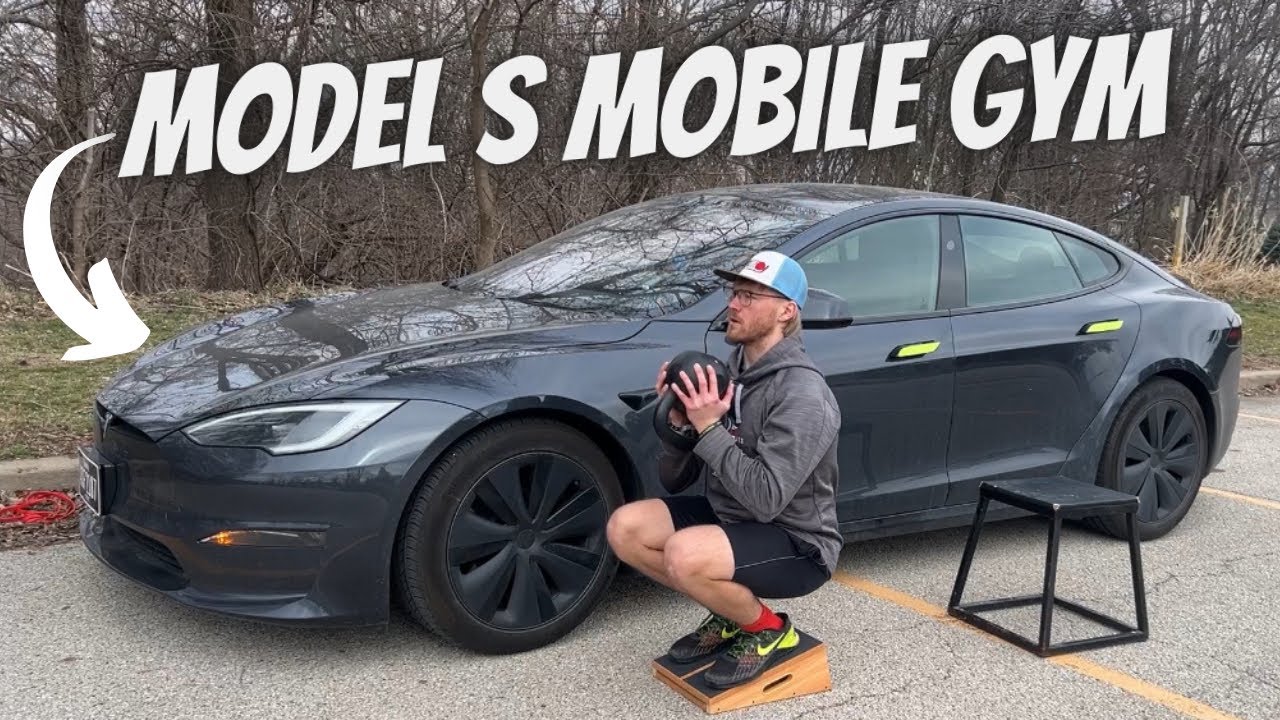 Tesla Mobile Gym Workout | Elon Musk Approved