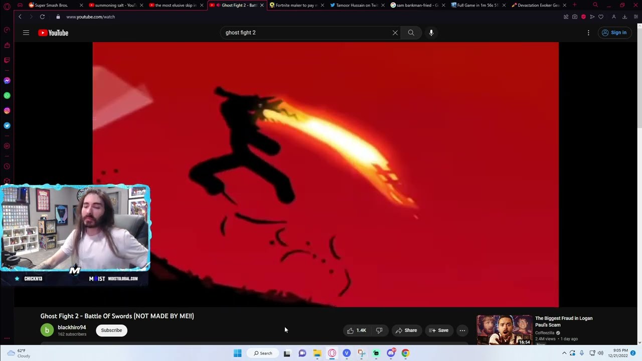 moistcr1tikal Stream December 21, 2022 Just Chatting + WoW Dragonflight + Dark and Darker Playtest