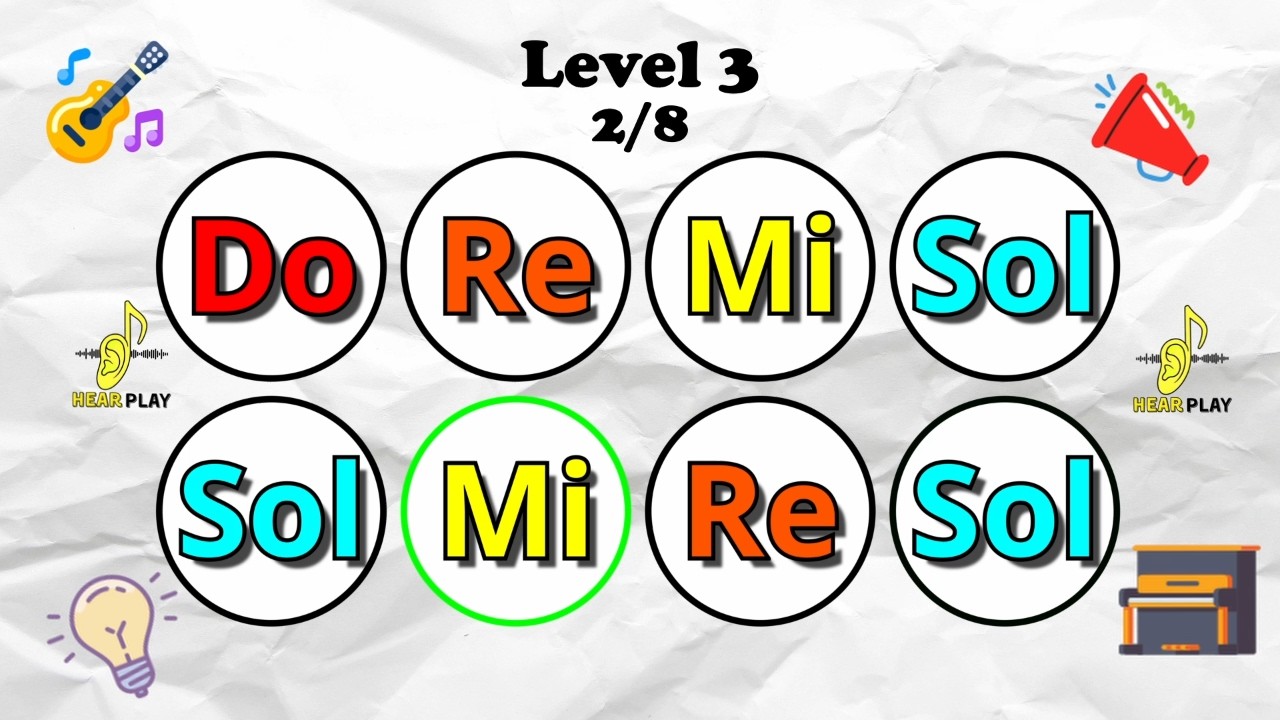 Sing the Notes On Beat Challenge #2 | EASY MEDIUM HARD | Listening Test   #melodychallenge