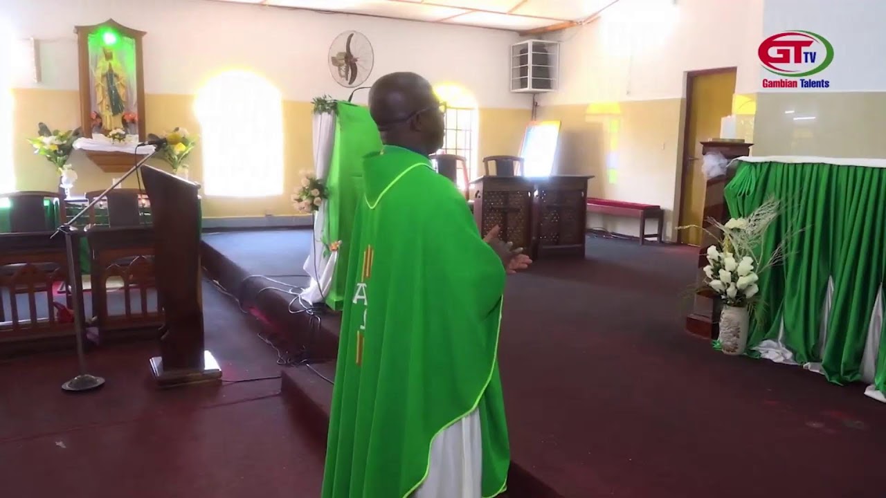 REV. FATHER MOSES DRAMMEH HIGHLIGHTS THE IMPORTANCE OF GRATITUDE TO GOD 10-11-2024