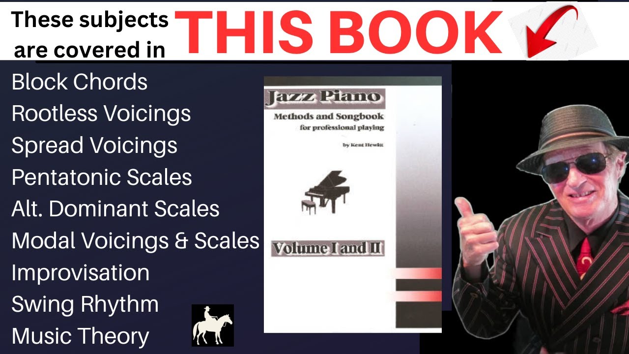 BYE BYE BLACKBIRD played using techniques covered in JAZZ PIANO BOOK