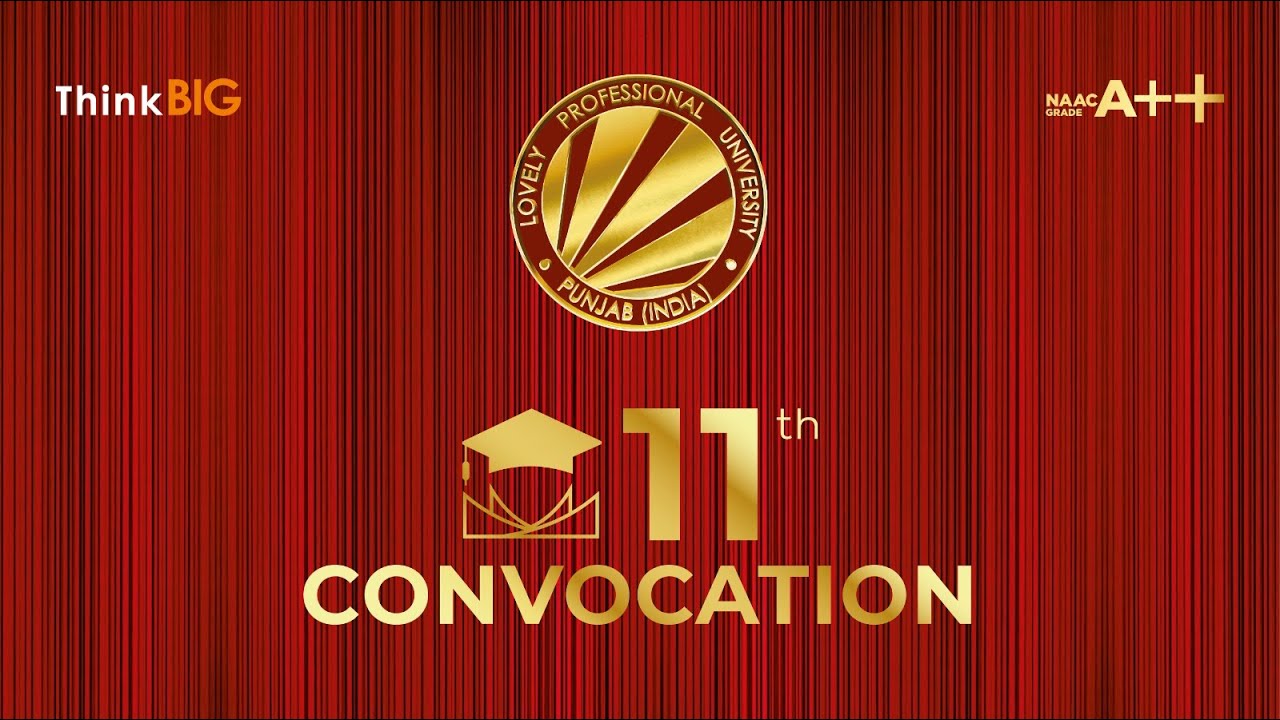 LPU 11th Convocation | Chief Guest - Hon'ble Tony Abbott | Former PM, Australia | LIVE
