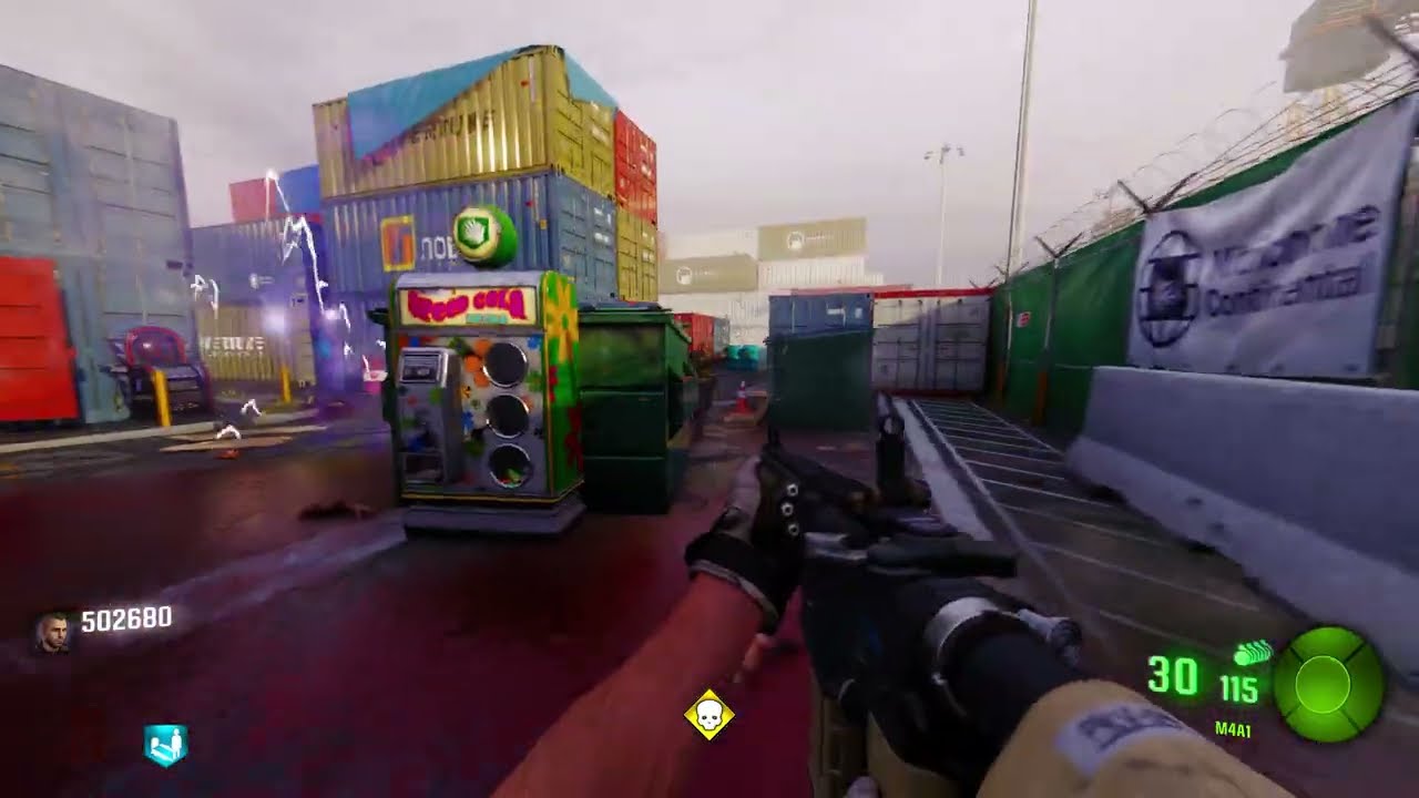 Black Ops 3 Zombies – MW Shipment Custom Map Gameplay