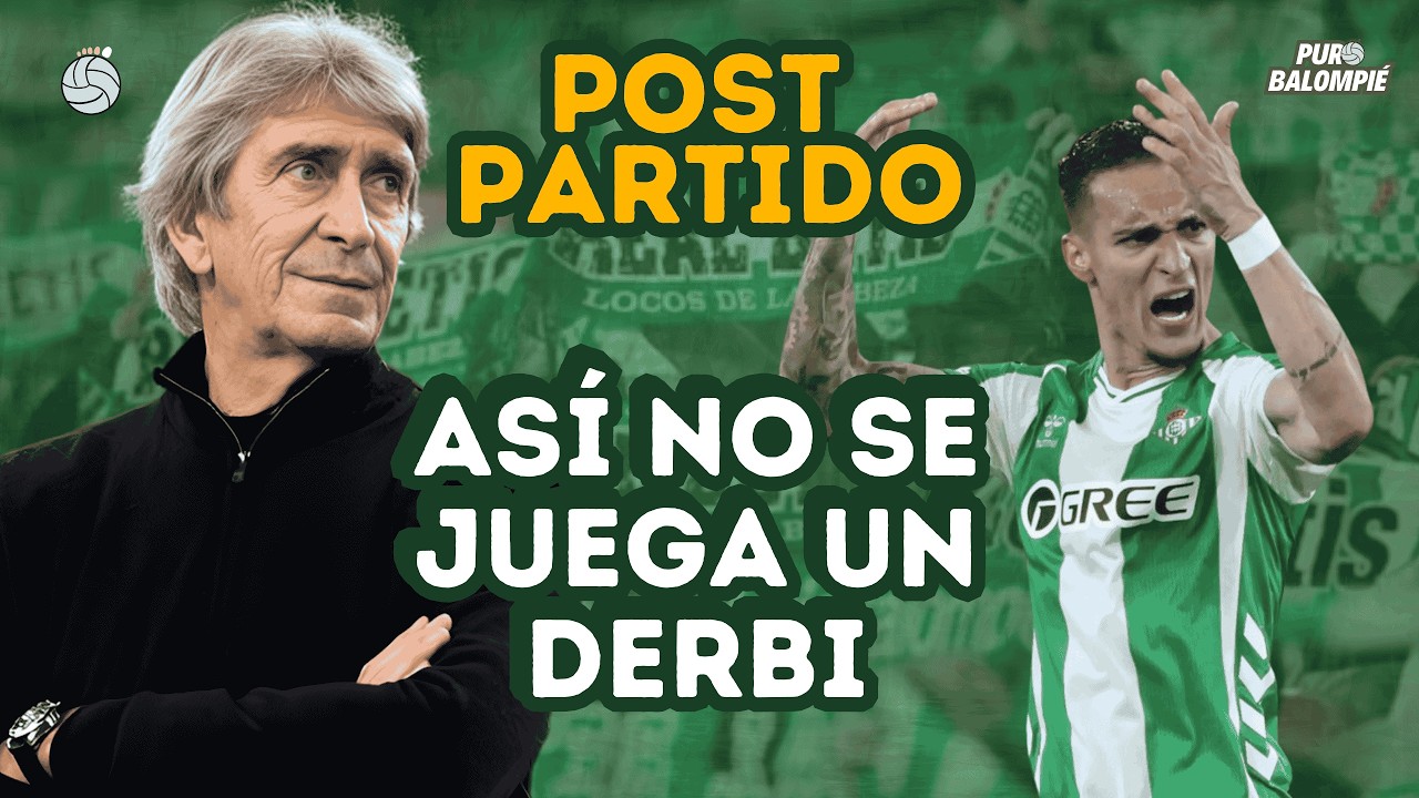 Analizamos el empate en el DERBI y el reto que tenemos por delante #BETIS