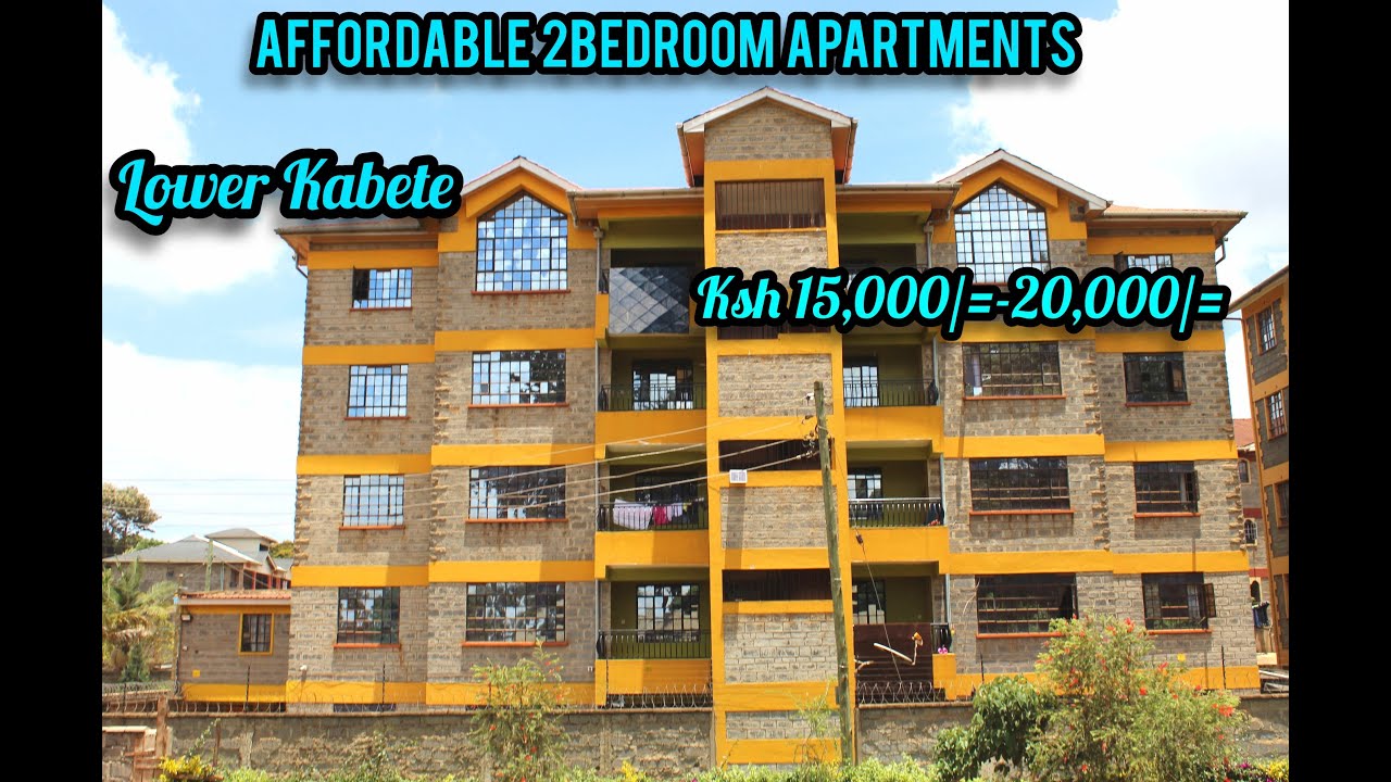 Affordable 2 Bedroom Apartment in Lower Kabete #route118 #westernbypass