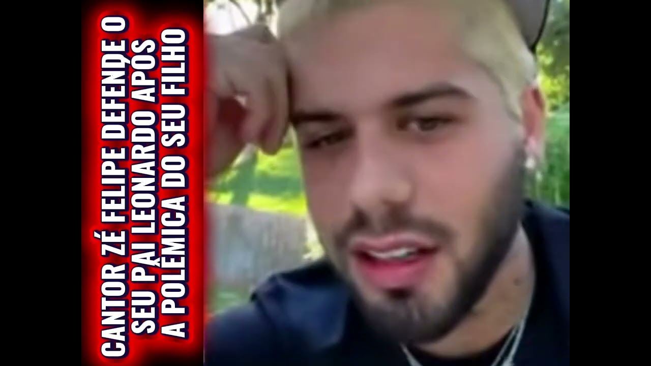 CANTOR ZÉ FELIPE DEFENDE O SEU PAI LEONARDO APÓS A POLÊMICA DO SEU FILHO #shorts