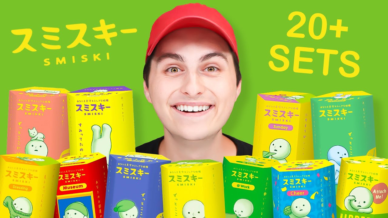 Opening Every Set Of Smiski EVER!
