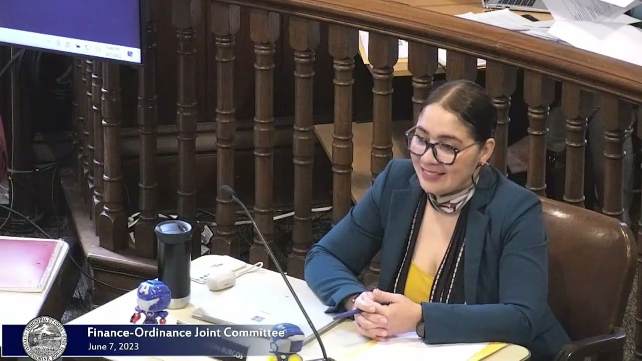 Finance Ordinance Joint Committee Meeting 6/7/2023