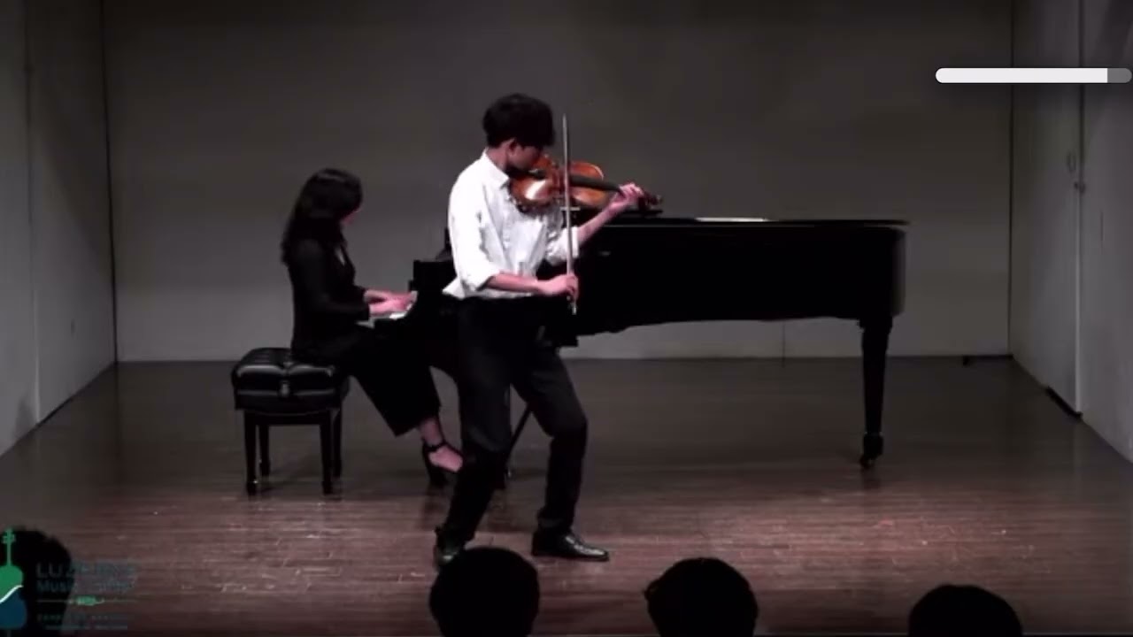 Ethan's solo performance at Summer Camp
