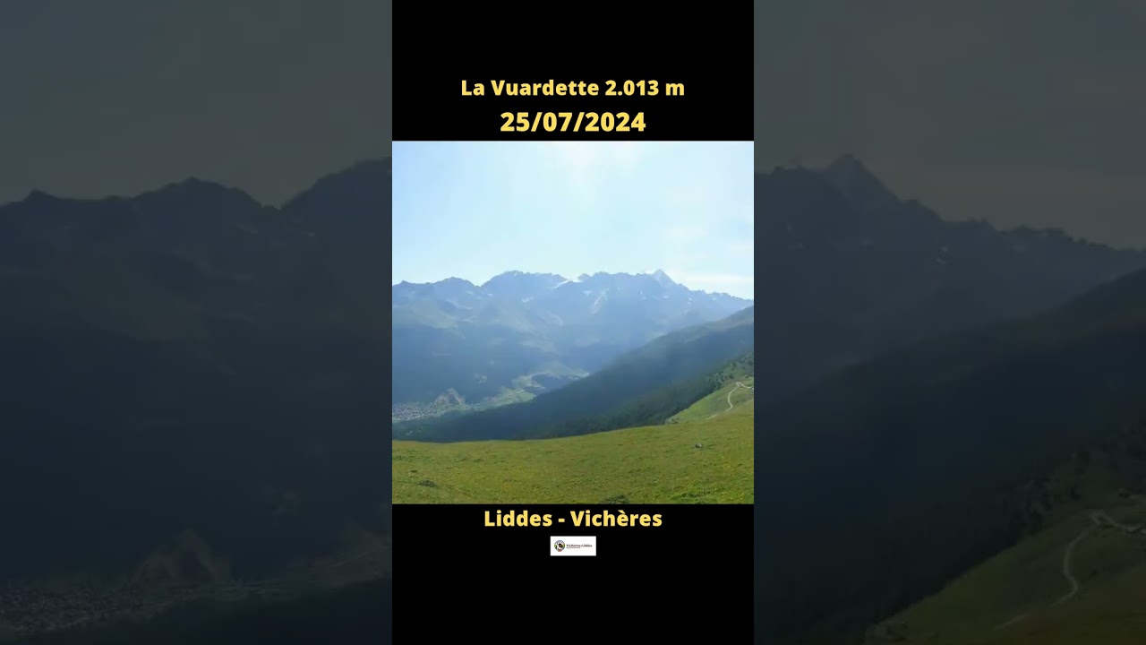 Liddes - Vich&egrave;res ⏩ Timelapse 100 jours